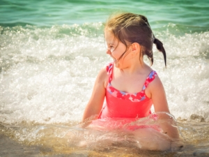 Toddler on Beach