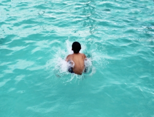 Child Swimming